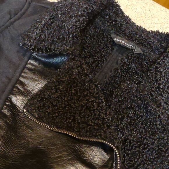 Rock & Republic Black Crop Jacket XS - Picture 6 of 8